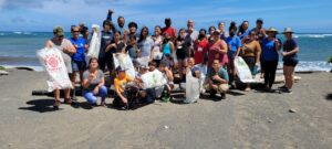 Beach Clean up at Kaehu Beach